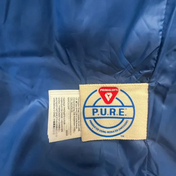 Gap Big Puff Cropped Jacket - Imperial Blue - Picture 6 of 7